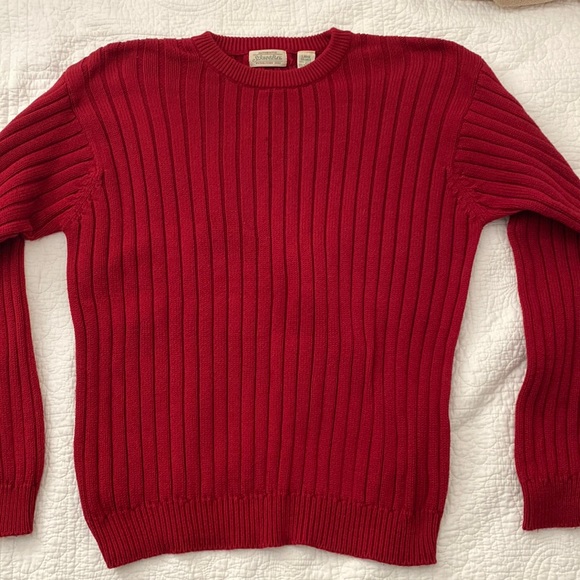 St. John's Bay Sweaters - GORGEOUS Red Sweater - Large